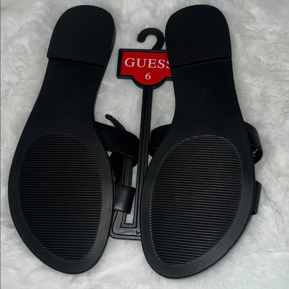 Guess Black Slide Sandals - Picture 3 of 3